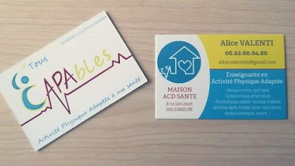 Alice VALENTI - APA / Coach Sportif Adapté, Entraineur Personnel à La Madeleine